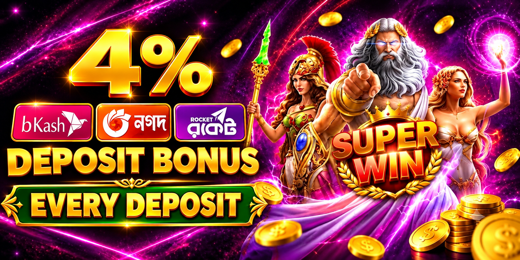 4% BONUS ALL PROVIDER